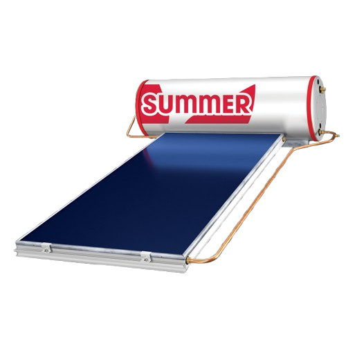 Summer TX Solar Water Heater 180 TX (180 Liter Capacity) – Designed for colder climates with indirect heating technology, using a heat transfer fluid to ensure consistent hot water. Features titanium blue collector panels, marine-grade stainless steel tank, and advanced ELDOR Plasma Welding for superior durability. Optimized insulation and safety mechanisms provide energy-efficient and reliable performance. ISO9001 and SIRIM certified.