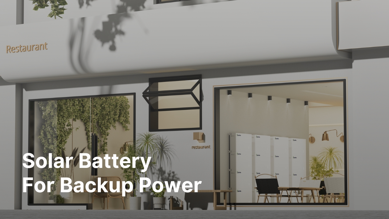 Solar Battery Backup Power