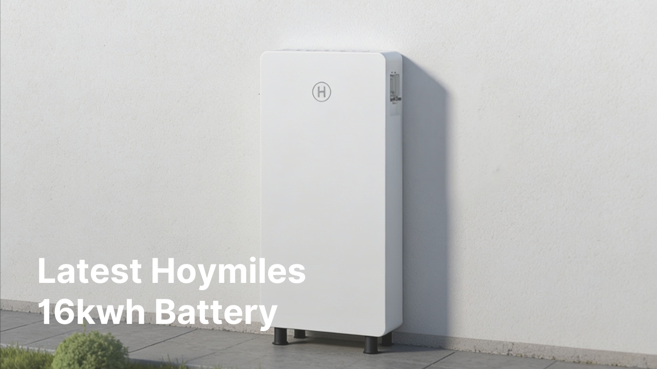 Latest Hoymiles 16kwh Battery