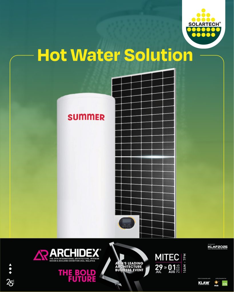 Solartech Solar PV Heater At Archidex 2026